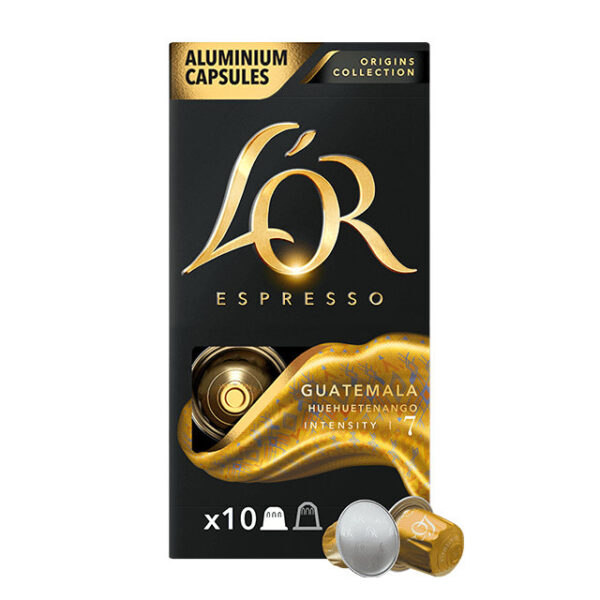 L'OR Espresso - Nespresso Compatible Capsules (10 per pack) - Guatemala 10